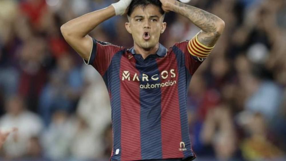 Roger Brugué torna ad allenarsi con il Levante e si avvicina al rientro contro il Siviglia