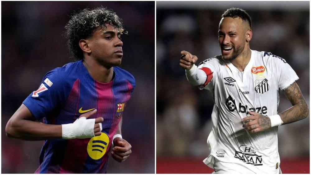 Neymar: "C'era Messi, c'ero io, ma ciò che Yamal sta facendo a 18 anni è incredibile"