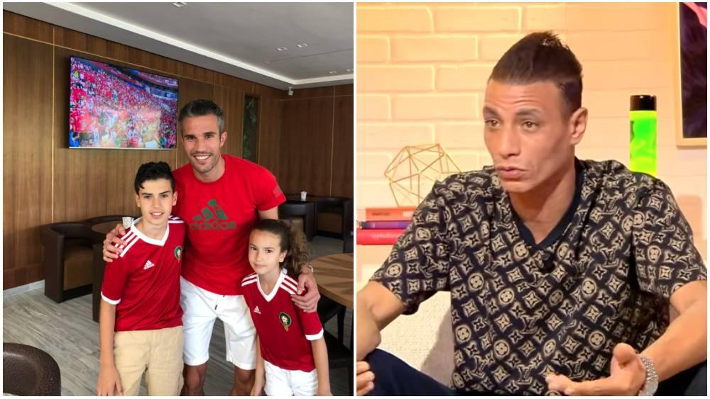 الشماخ يتحدث عن تجربته مع فان بيرسي في أرسنال ويؤكد: "إنه يتحدث بالدارجة المغربية أفضل مني"