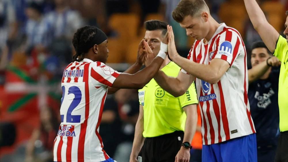 أتلتيكو مدريد يفقد خدمات لوكمان وسورلوث بداعي الإصابة قبل مواجهة أرسنال