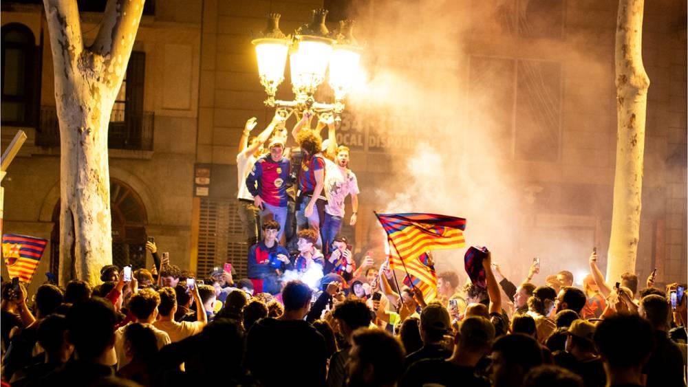 برشلونة يبحث عن موقع بديل للاحتفال بلقب الدوري الإسباني بسبب أعمال الترميم