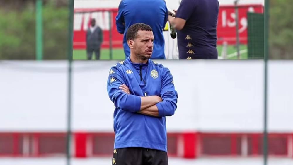 نصير يباشر مهامه داخل طاقم الوداد في أول حصة تدريبية له بعد تعيينه مساعدًا لكارتيرون