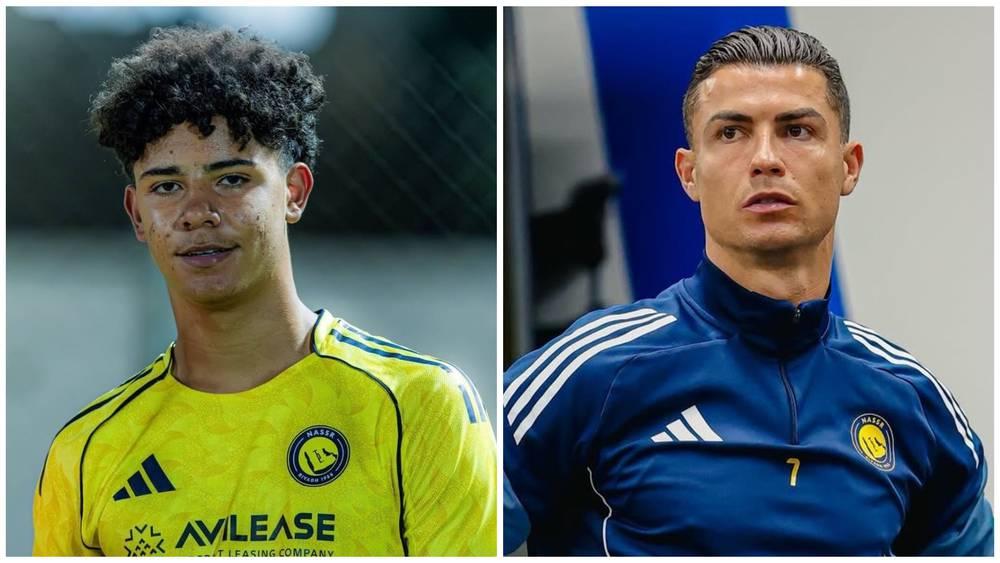 تقرير سعودي/ النصر يدرس تصعيد نجل كريستيانو رونالدو للفريق الأول خلال الموسم القادم