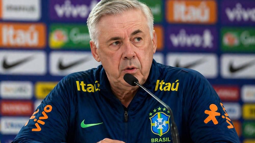 أنشيلوتي يختبر جاهزية لاعبي منتخب البرازيل أمام مصر قبل أسبوع من مواجهة المغرب في المونديال