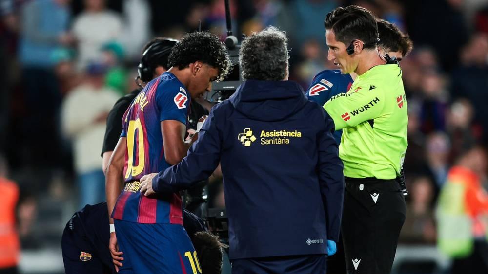 رسميا/ نهاية موسم يامال مع برشلونة والنادي يؤكد عودته قبل المونديال