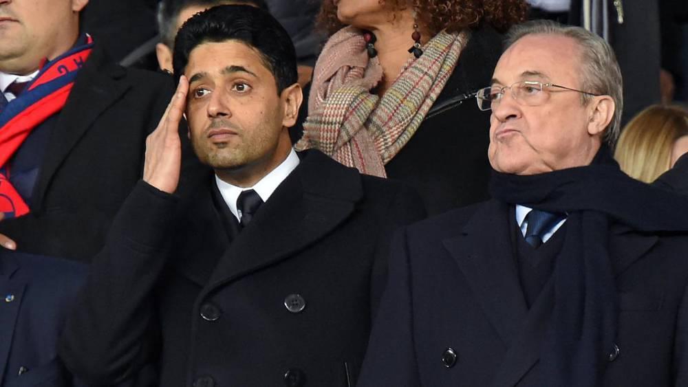 الخليفي يعلن إنهاء أزمة "السوبر ليغ" وعودة ريال مدريد وبرشلونة إلى كنف "اليويفا"