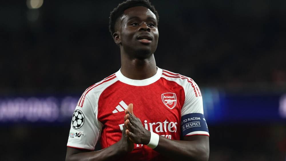 أرتيتا يؤكد جاهزية ساكا للمشاركة مع أرسنال أمام نيوكاسل