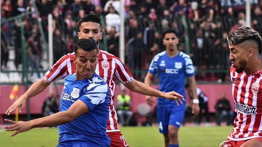 البطولة الاحترافية/ الدفاع الحسني الجديدي يفوز على النادي المكناسي (0-1)