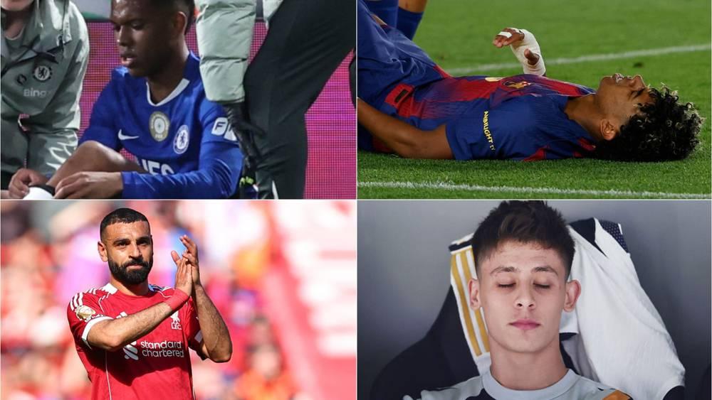 إصابات تلاحق أبرز نجوم المنتخبات قبل انطلاق منافسات كأس العالم