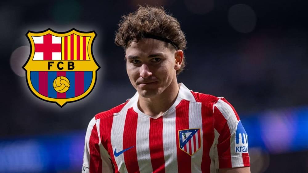 برشلونة يفتح قنوات التواصل مع أتلتيكو مدريد في محاولة للتعاقد مع ألفاريز