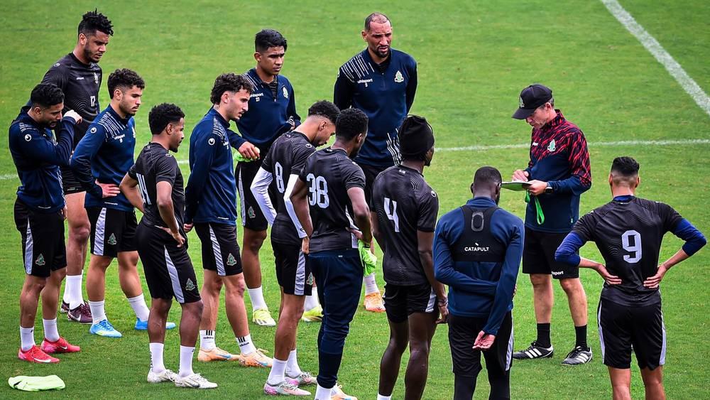 الجيش الملكي ينهي عشية اليوم استعداداته لمواجهة "الكلاسيكو" أمام الرجاء