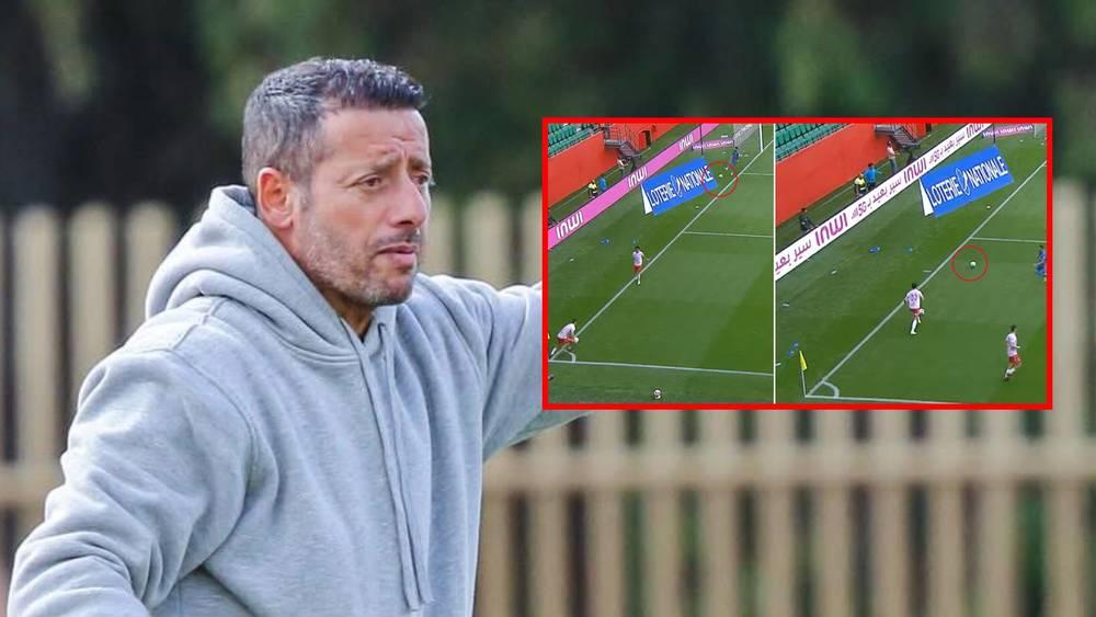 مدرب الكوديم عن هدف الفتح: "'شِي حاجة مَاهِياشْ'.. كانت هناك كرتان فوق أرضية الملعب"