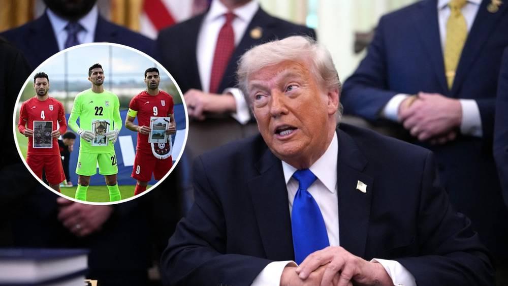 ترامب: "إذا قال إنفانتينو ذلك فأنا لا أمانع مشاركة إيران في كأس العالم.. أعتقد أنه يجب أن ندعهم يلعبون"