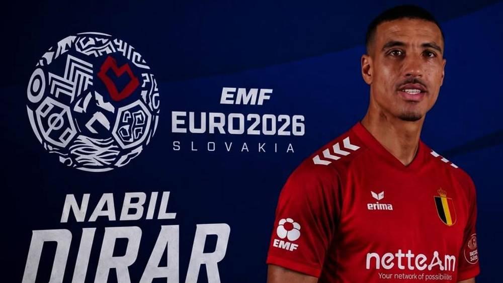 نبيل درار يمثل المنتخب البلجيكي لكرة القدم المصغرة في كأس أوروبا 2026