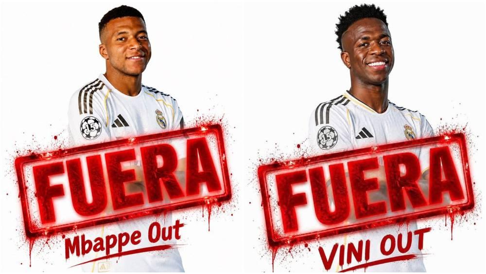 انقسام في ريال مدريد.. محبو فينيسيوس يُطالبون برحيل مبابي ومحبو الفرنسي يُطالبون برحيل البرازيلي!