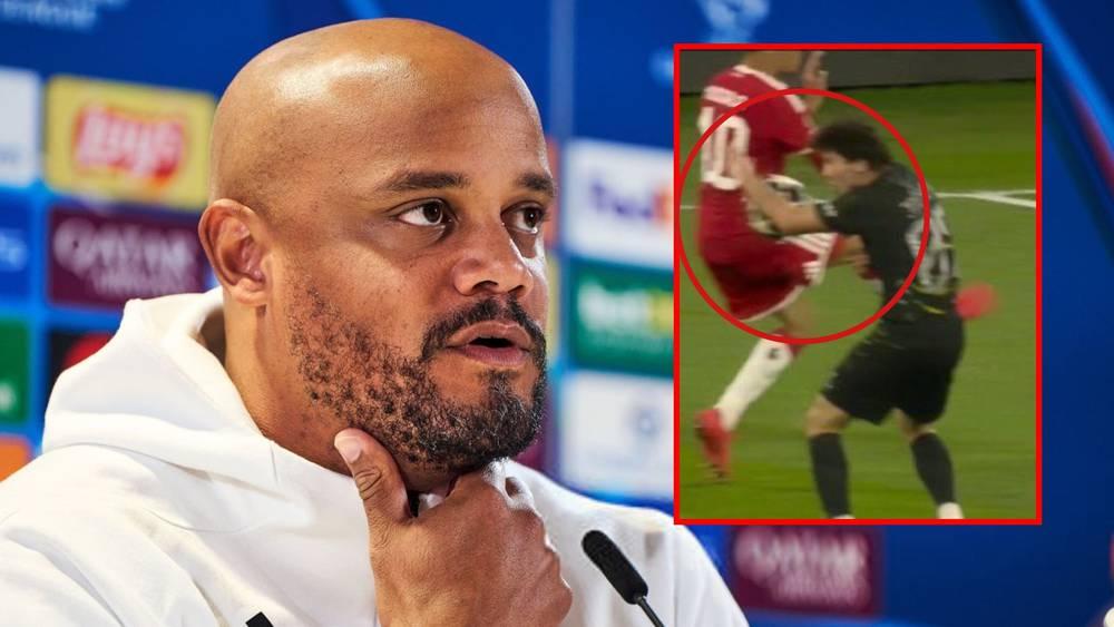 كومباني بعد الإقصاء: "لماذا احتُسبت علينا ركلة جزاء في باريس ولم نحصل عليها نحن هنا؟