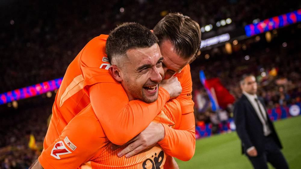 الحارس غارسيا: "برشلونة هو الفريق الذي يملك أفضل مستقبل في أوروبا"