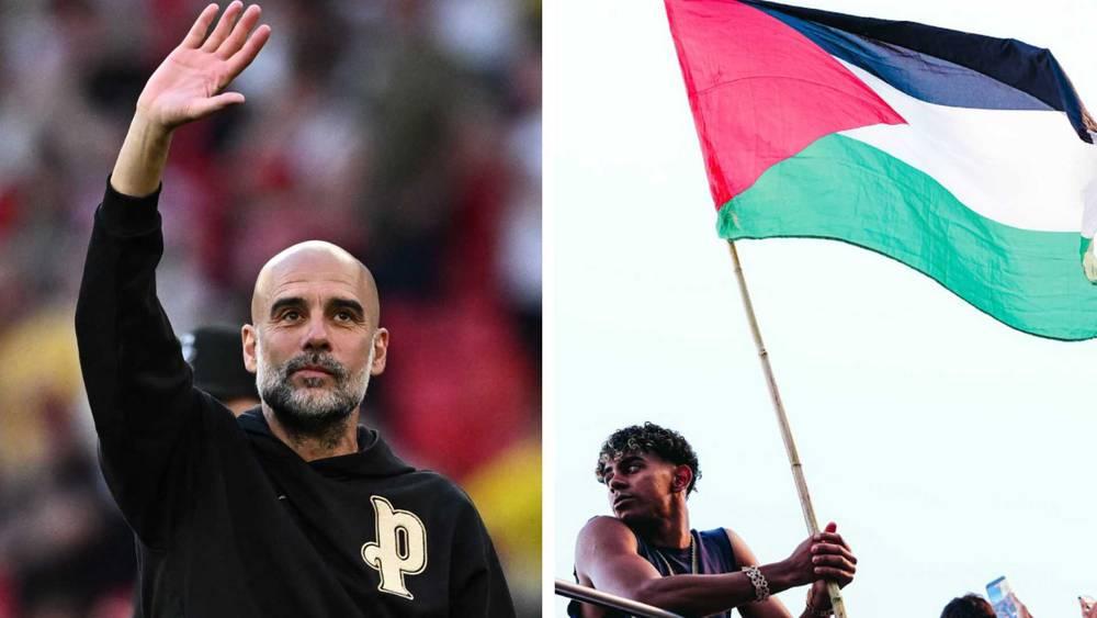 غوارديولا مدافعا عن يامال: "من حقه التعبير عن رأيه.. موقفه شيء يجب أن يفخر به لأنه أصبح حديث العالم"