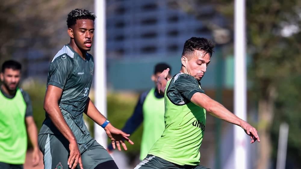 الجيش الملكي يجري حصة تدريبية جديدة استعدادا لذهاب نهائي دوري أبطال أفريقيا أمام سان داونز