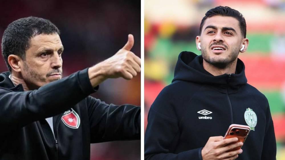 السلامي: "شرارة يتطور بشكل كبير مع الرجاء والمنافسة في مركزه قوية داخل المنتخب الأردني"