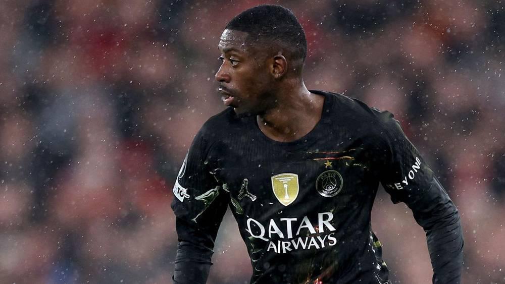 عثمان ديمبيلي يغيب عن ودية باريس سان جيرمان قبل نهائي دوري أبطال أوروبا
