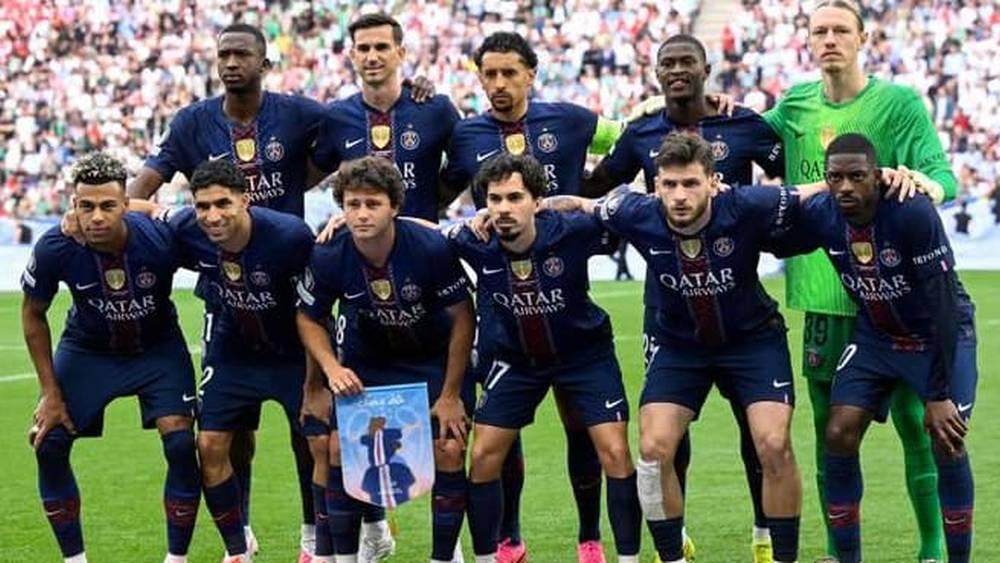 Homenaje de los jugadores del PSG a la difunta hija de Luis Enrique en la final de la Champions League