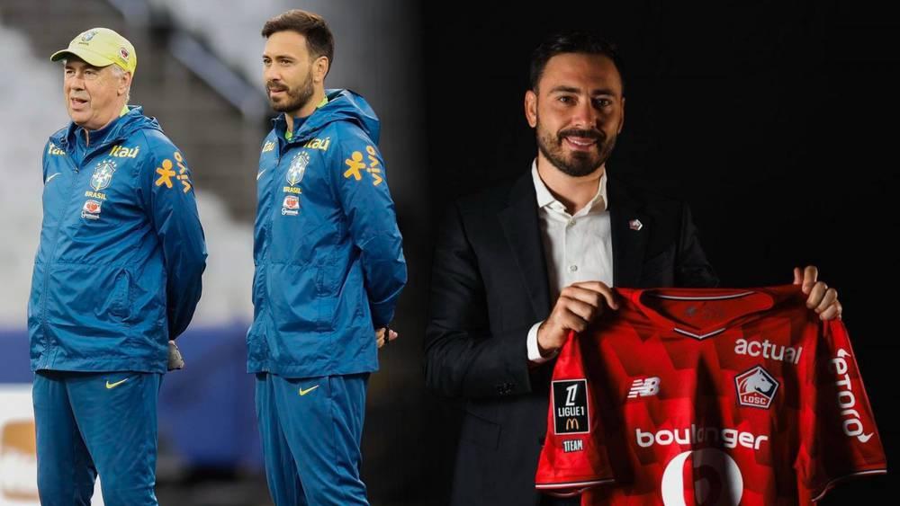 دافيدي "ابن أنشيلوتي" يبدأ مغامرته كمدرب لفريق ليل "عن بُعد" بسبب ارتباطه بكأس العالم مع منتخب البرازيل!
