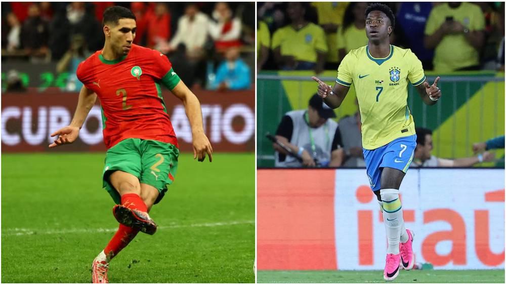 المغرب بالأحمر والبرازيل بالأصفر.. هكذا ستكون قمصان المنتخبين في مباراتهما الأولى من كأس العالم 2026