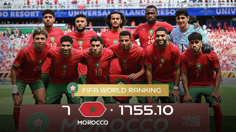 تصنيف "الفيفا".. المنتخب المغربي يحافظ على مركزه السابع عالميا والأول أفريقيا وعربيا