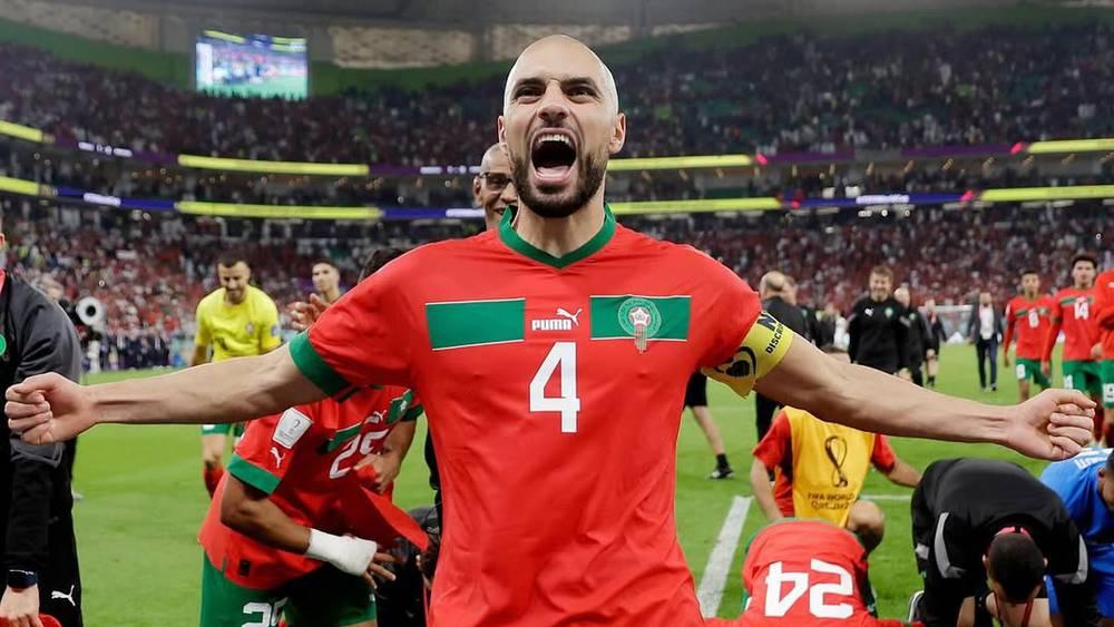 أمرابط: "الفوز على إسبانيا في مونديال 2022 أظهر للعالم بأسره أننا قادرون على هزيمة أي منتخب"