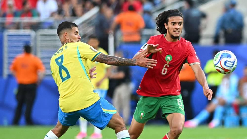 بوعدي: "كنا نريد تحقيق الفوز على البرازيل لكن رغم ذلك تبقى هذه بداية جيدة جدا في أول مباراة لنا"