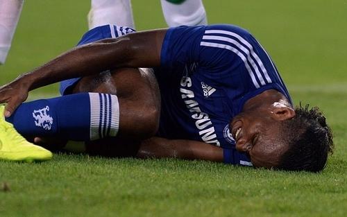 ديديي دروغبا تعرض لإصابة خطيرة