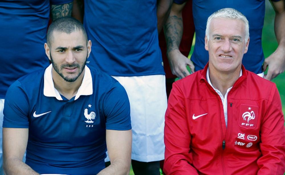 ديشان يواصل استبعاد كريم بنزيمة ويرد عليه