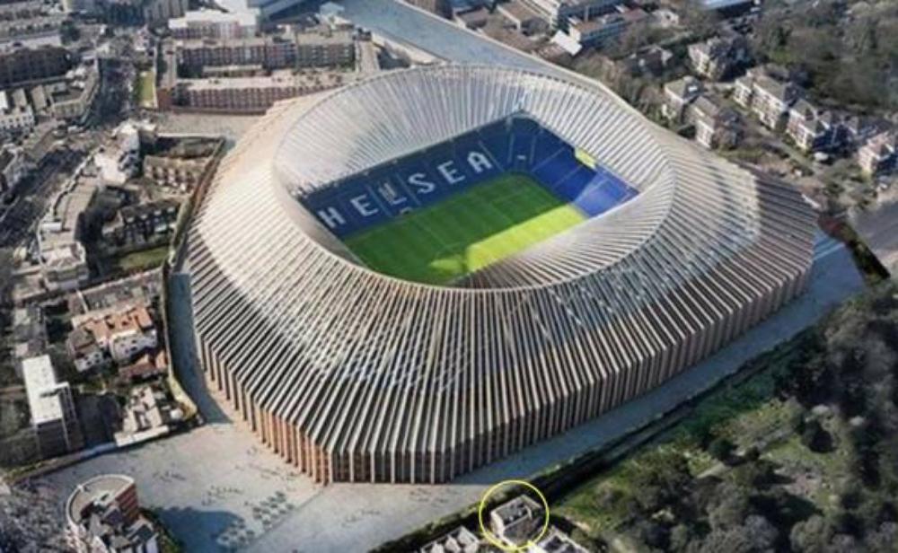 عائلة توقف أشغال توسيع ملعب ستامفورد بريدج