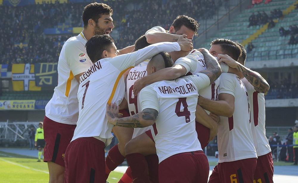 روما يعود بفوز ثمين من ملعب هيلاس فيرونا