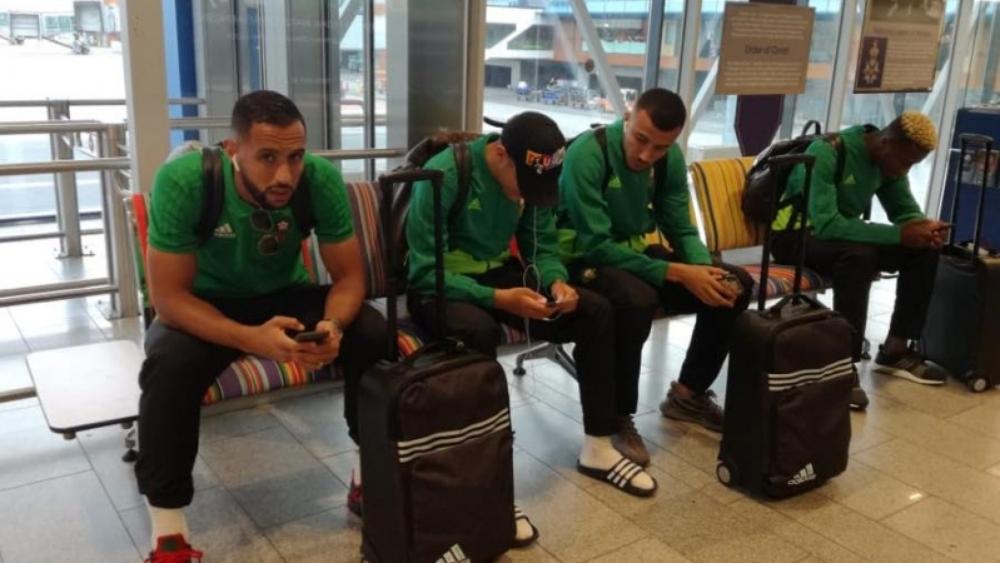 وصول بعثة المنتخب الوطني لـ" تالين"