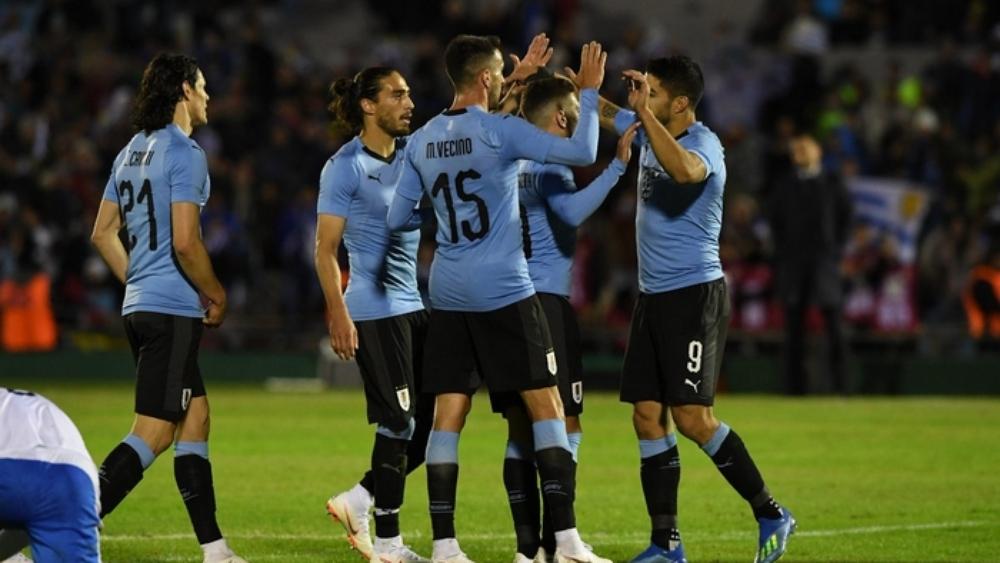 فوز الأوروغواي في وديتها الوحيدة قبل المونديال