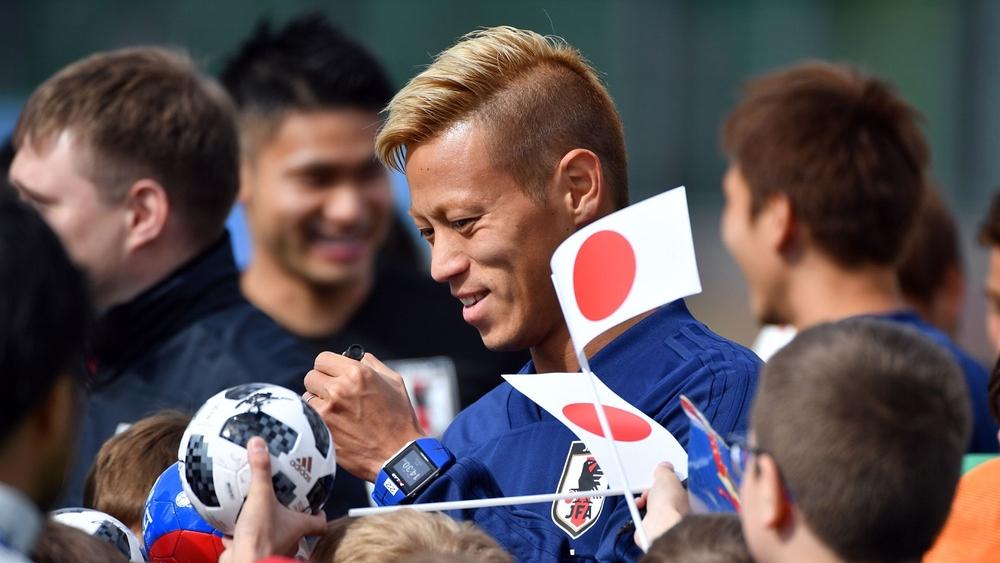 "الساموراي" الياباني هوندا يحلم بتحقيق حلم الطفولة