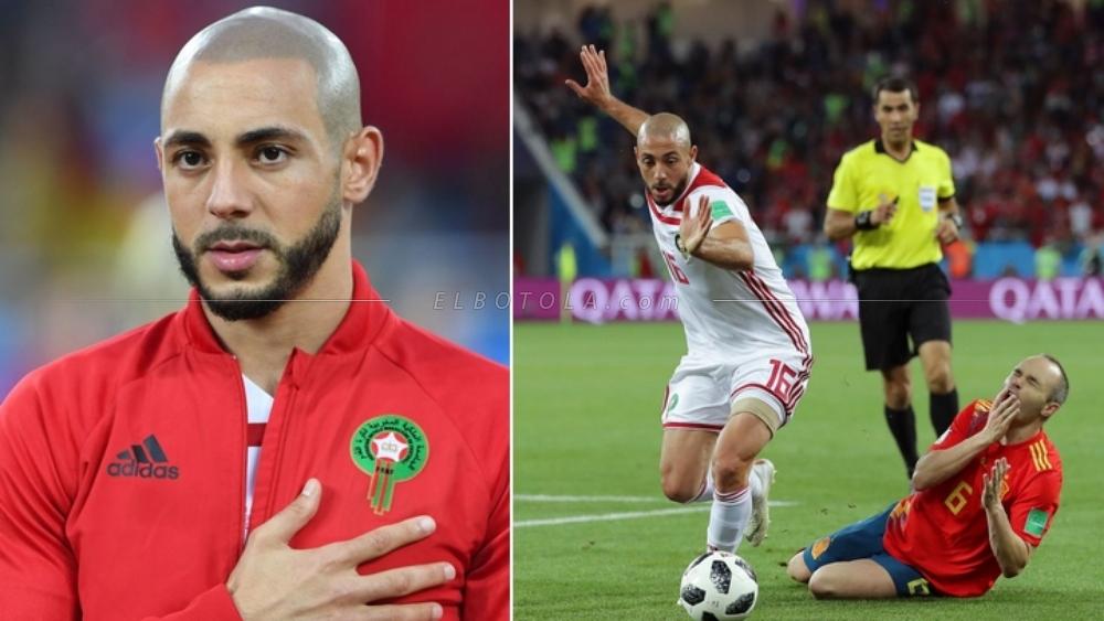 أمرابط يُعلق على تواجده في تشكيلة الدور الأول من كأس العالم