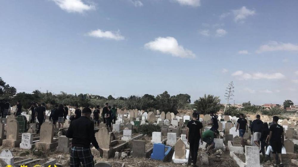 "الغرين بويز" تزُور إحدى المقابر و تُقدم على خطوة إنسانية راقية