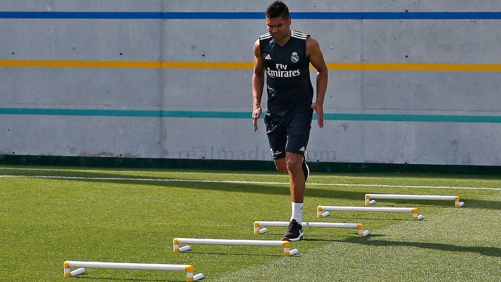 البرازيلي كاسيميرو ينضم لتدريبات ريال مدريد