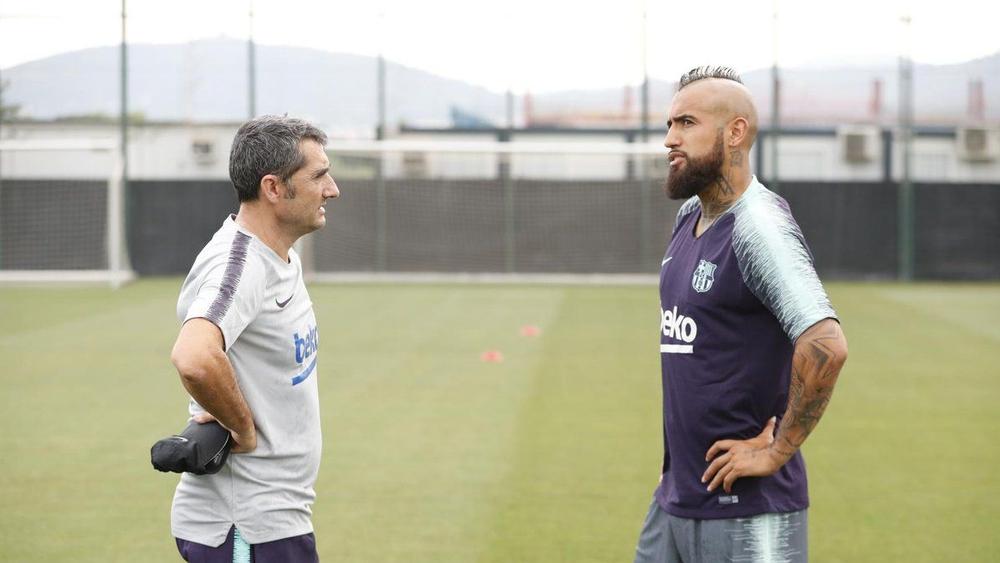 فيدال يتلقى الضوء الأخضر: جاهز للسوبر الإسباني