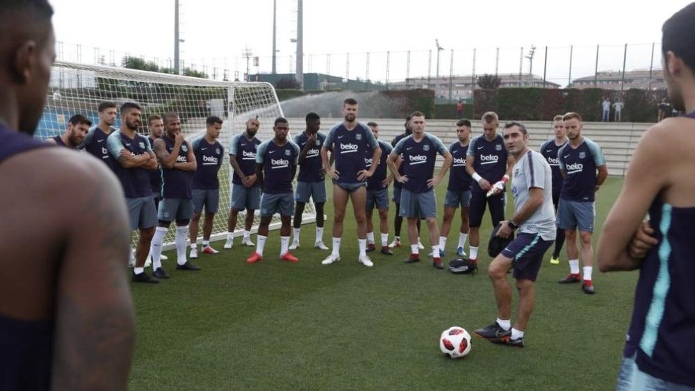 ريكي يلتحق بتدريبات الفريق الأول لبرشلونة