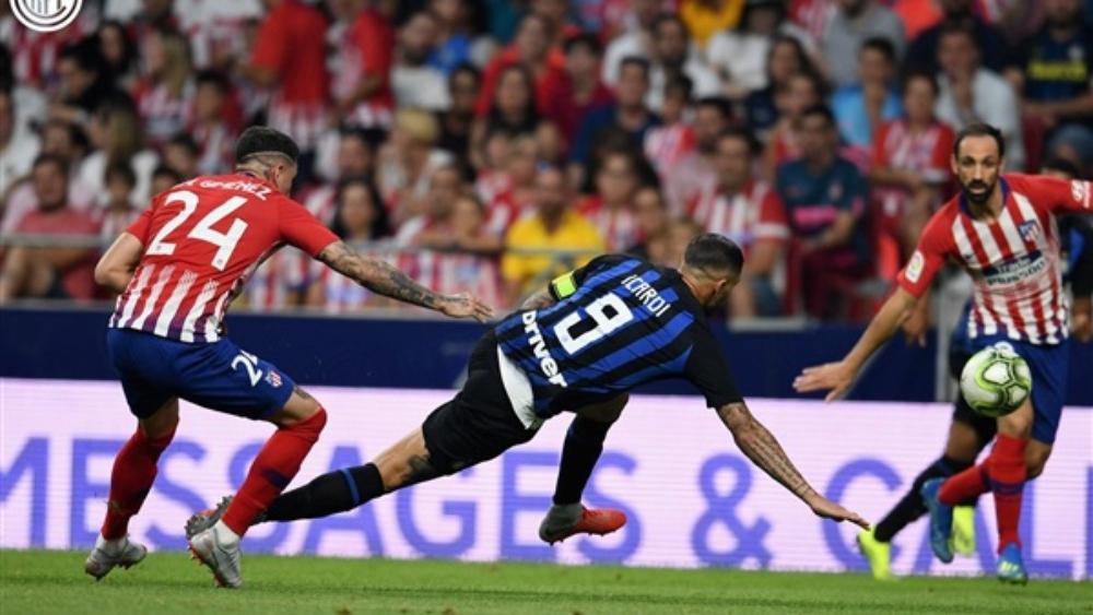 أتلتيكو مدريد يختتم استعداداته بخسارة أمام إنتر