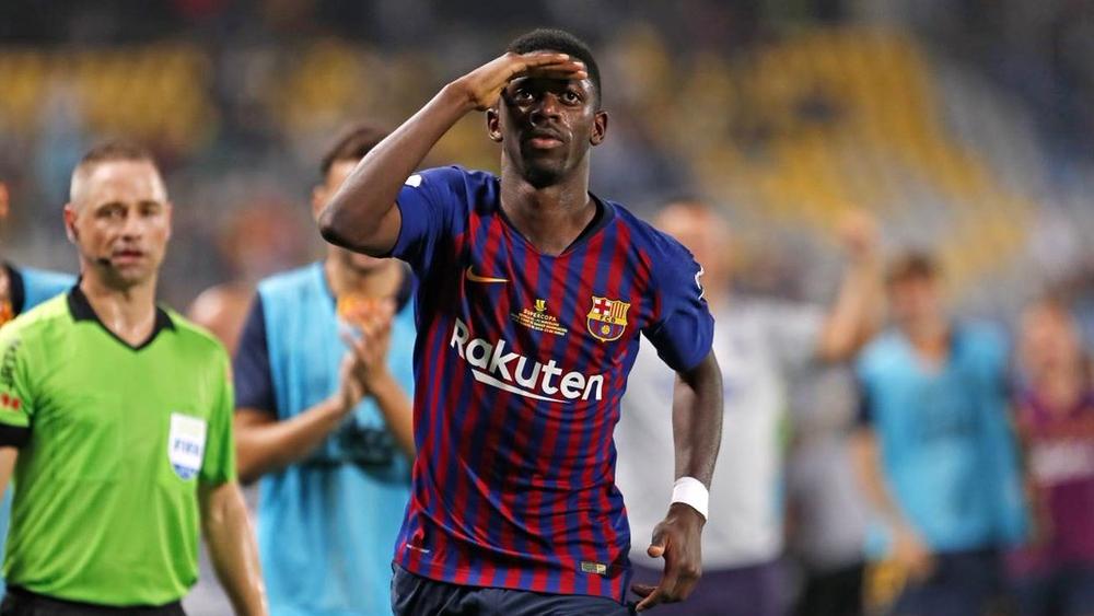 برشلونة يُضْفي اليَقينَ على مستقبل ديمبيلي