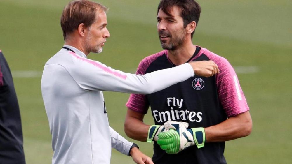 توخيل يستبعد بوفون أمام آنجي ورين!