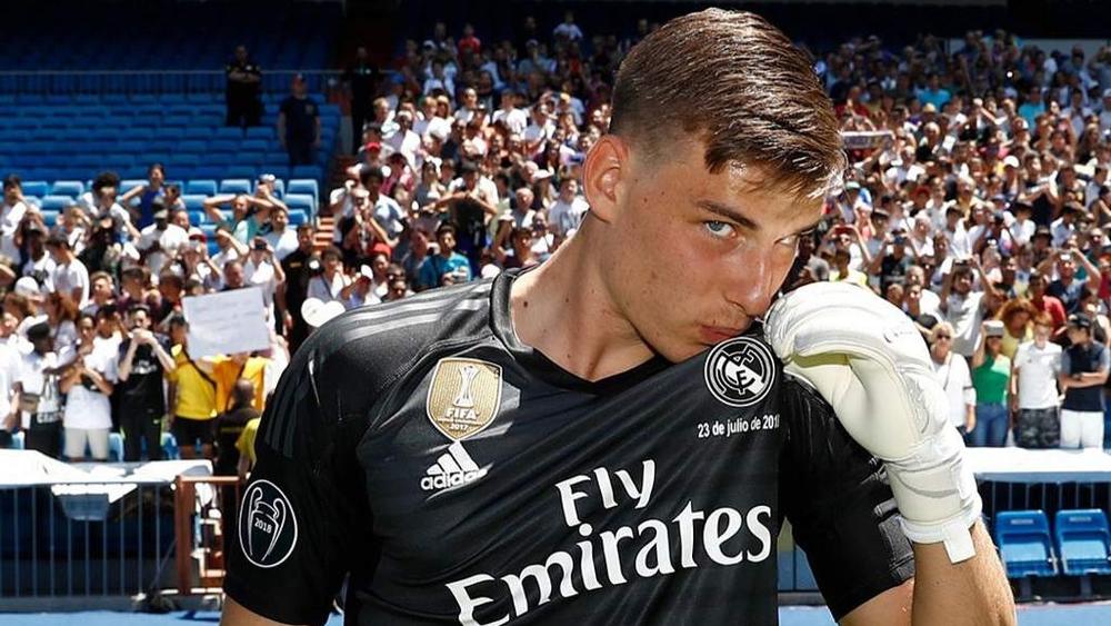 رسميا: ريال مدريد يُعير حارسه الشاب إلى ليغانيس