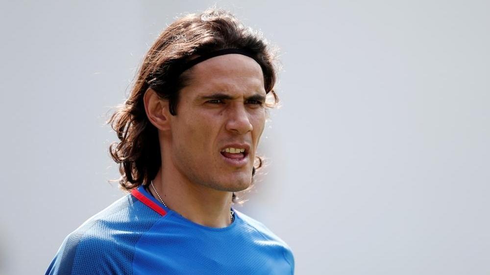 استبعاد كافاني من قائمة أوروغواي لمباراة المكسيك