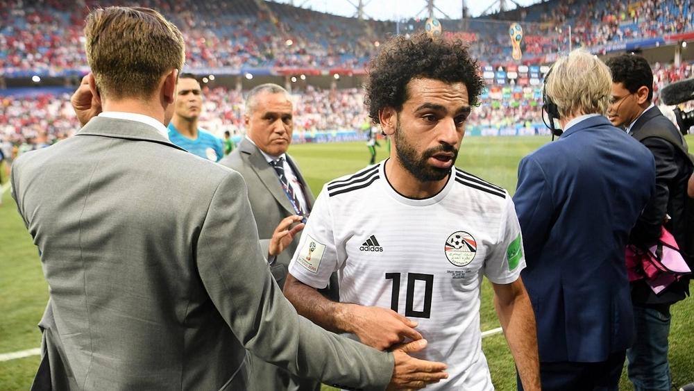 صلاح مع المنتخب المصري بعد معركة شد الحبال مع الاتحاد المحلي