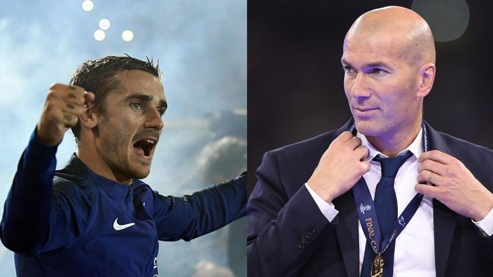 زيدان يريد أن يجعل غرييزمان نجمه الأول في مانشستر يونايتد